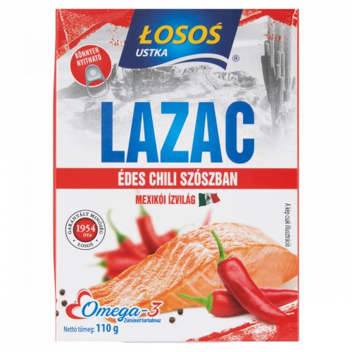 Łosoś Ustka lazac édes chili szószban 110 g