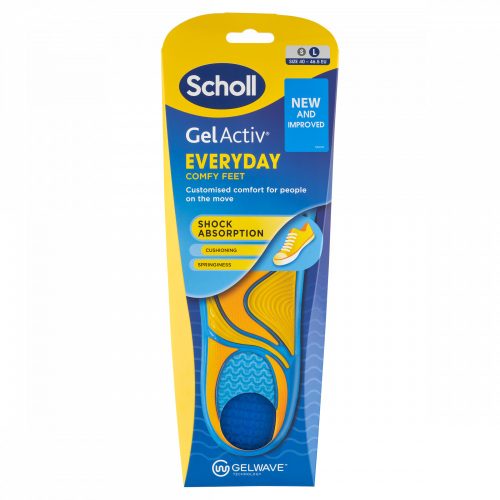 Scholl Gel Activ talpbetét mindennapi használatra 1 pár, 40-46,5 méretű