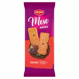   Detki Mese mézes linzer kakaós étbevonómasszával félig mártva 180 g