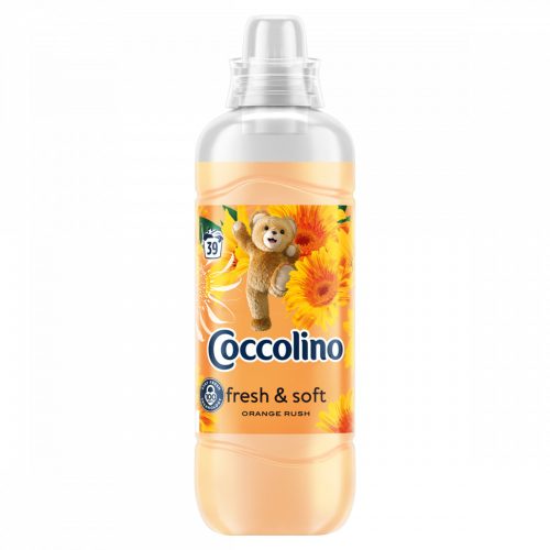 Coccolino Fresh & Soft Orange Rush öblítőkoncentrátum 39 mosás 975 ml