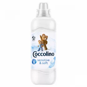   Coccolino Sensitive & Soft öblítőkoncentrátum 39 mosás 975 ml