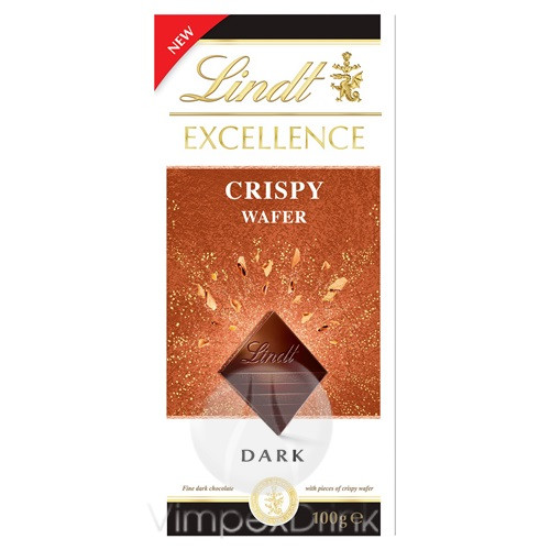 Lindt Excellence Dark Crispy Wafer 100g