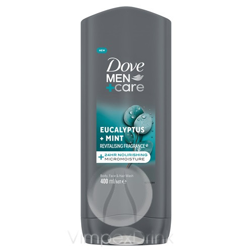 Dove Men tusfürdő 400ml Eucalyp.&Mint