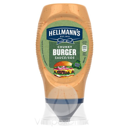 HELLMANN’S Chunky Burger szósz 258g