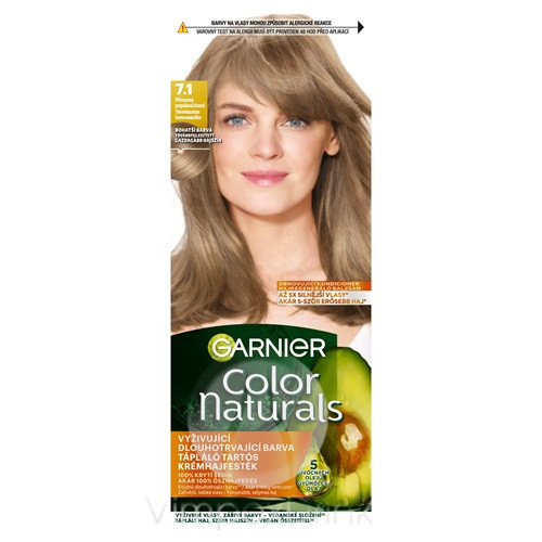 Garnier Color Nat 7.1 Nat.Ash. Szőke