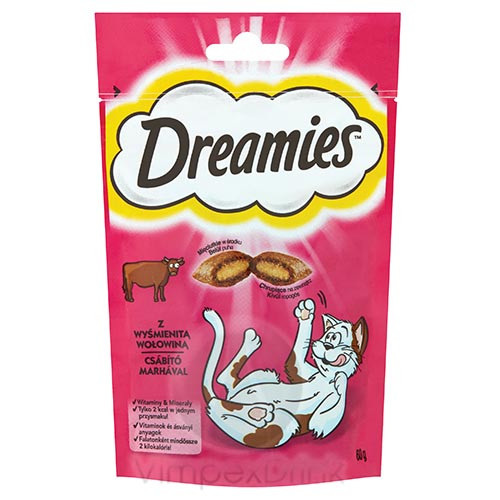 DREAMIES jutalomfalat marha 60g VD