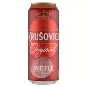Krusovice Svetlé 0,5l DOB /24/ - DRS