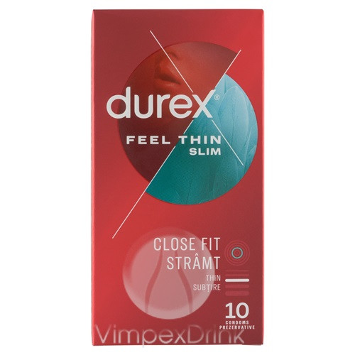 Durex óvszer 10db Slim Fit