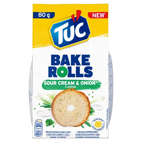 TUC Bake Rolls tejf.-hagymás 80g