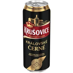 Krusovice Cerne BARNA 0,5l DOB - DRS