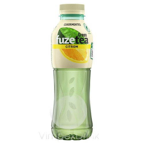 COCA Fuzetea Green Citrom Zero 0,5l DRS