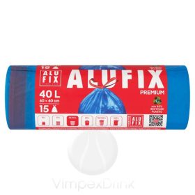 Alufix Szemeteszsák zárósz.40 l/15db