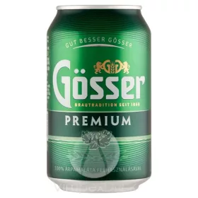 Gösser Premium 0,33l dobozos /24/ - DRS