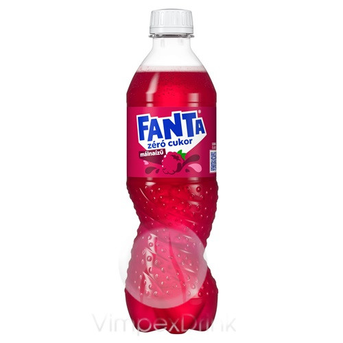 COCA Fanta málna zero 0,5l PET - DRS