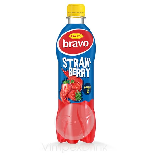 RAUCH Bravo Sunny Strawberry 0,5l - DRS