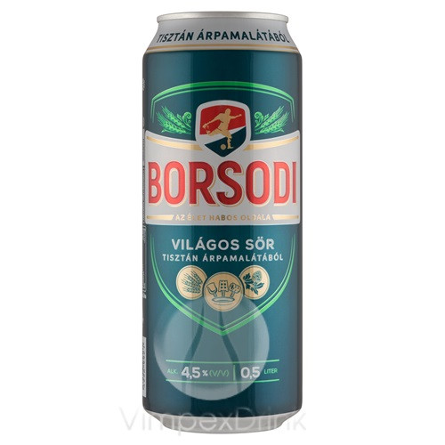 Borsodi 0,5l dobozos /24/ - DRS