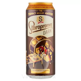 Staropramen DARK 0,5l dobozos /24/-DRS