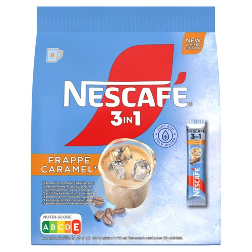 NESCAFÉ 3in1 Frappé Caramel 8x15g