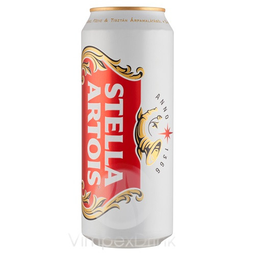 Stella Artois 0,5l dobozos /24/ - DRS