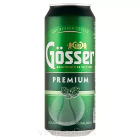 Gösser Premium 0,5l dobozos /24/ - DRS