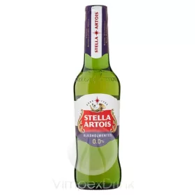 Stella Artois 0.0% palack 0,33l - DRS