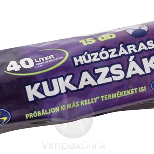 Kelly Szemetes bélelőzsák levendulás /40L