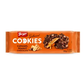 Bergen 130g Karamellkr.földim.keksz tejcs.