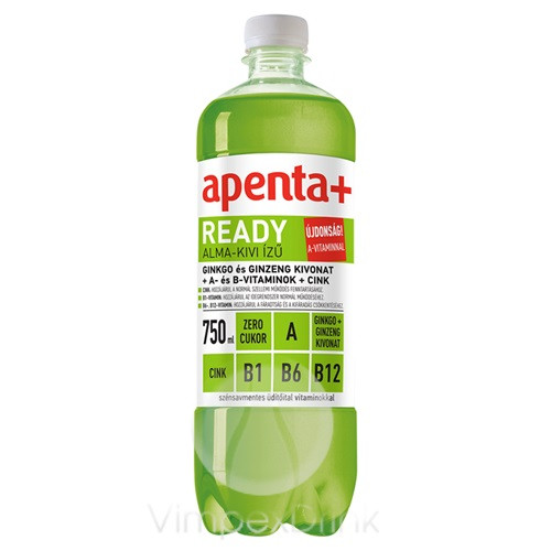 Apenta +Ready alma-kiwi ízű 0,75l -DRS