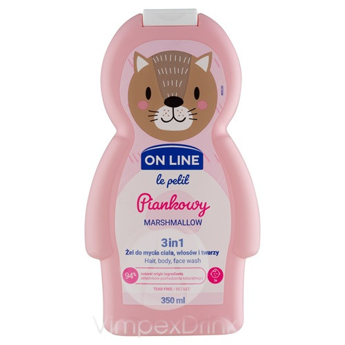 On Line tusfürdő 350ml Kids Marshmallow