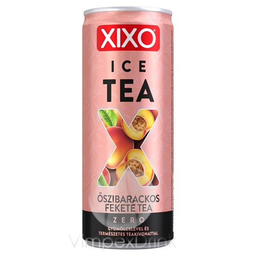 XIXO ICE TEA Barack Zero 250ml CAN DRS