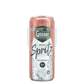 Gösser Spritz Strawb. 4% 0,33l PAL - DRS