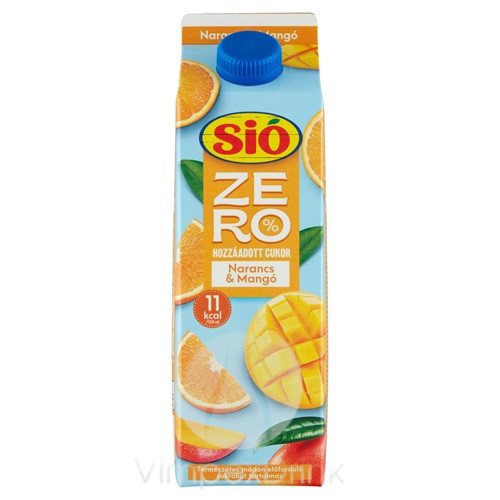 SIO ZERO Narancs-mangó 20% 1l TETRA