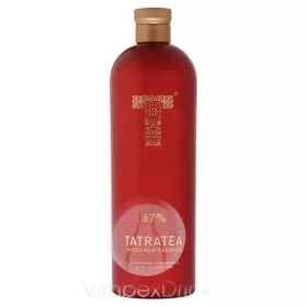 Tatratea alma-körte tea likőr 0,7l 67%-DRS