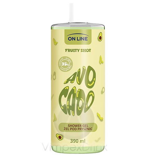 On Line tusfürdő 390ml Fruity Avokádó