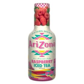 AriZona Fekete tea Málna 0,45L DRS