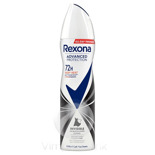 Rexona deo 150ml Adv.Prot Invisilbe B&W