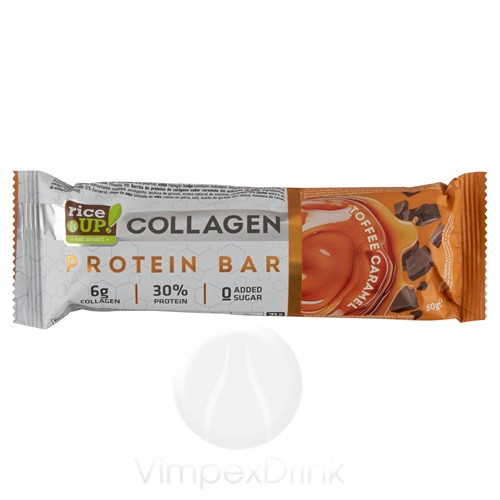 Rice Up fehérjesz.kollagén toffee-cara.50g