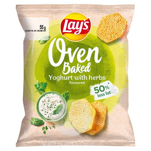 Lay's Strong Baked Joghur&Zöldfűsze 55g