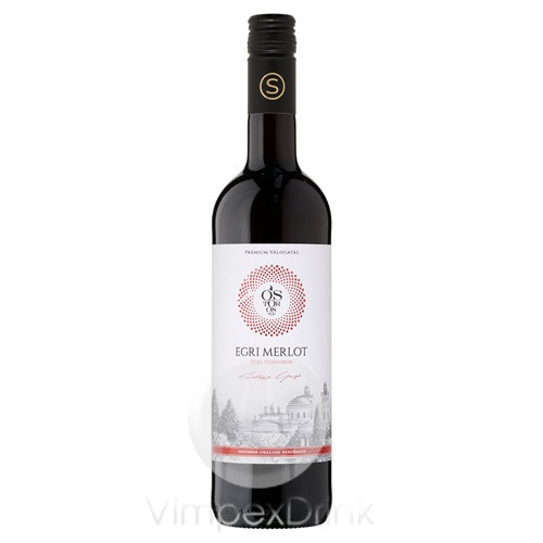 Ostoros Prémium Egri Merlot éd.0,75l-DRS