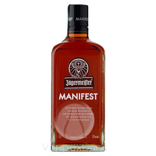 Jagermeister Manifest 0,5l 38% /6/-DRS