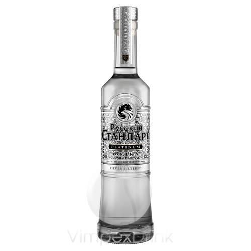 Russian Stand.Platinum vodka0,5l 40%DRS