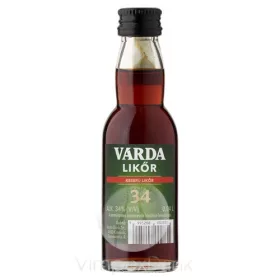 VARDA Keserű Likőr egyutas 0,04l 34%