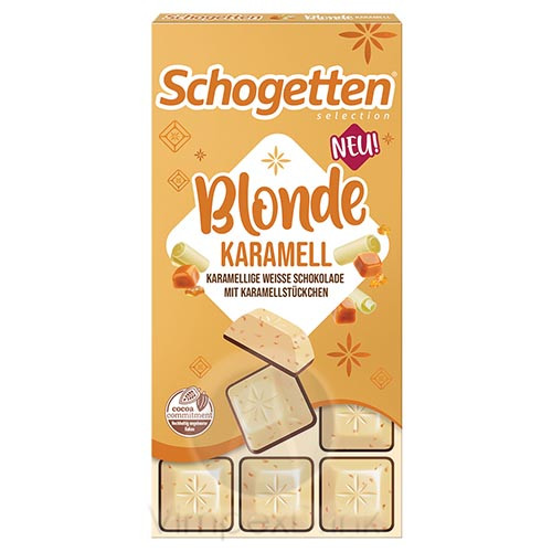 Schogetten Blonde Karamell csokolá.100g