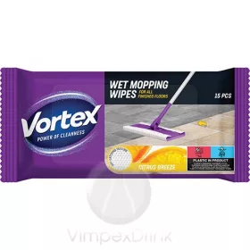 Vortex Nedves felmosó T.kendő 15db Citru