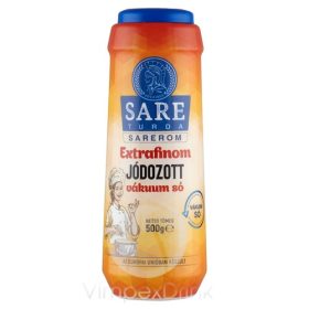 Sarerom vákuum só jód.500g sószóróval