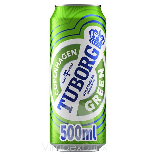 Tuborg Green 4,6% 0,5l DOB /24/ -DRS