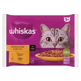 Whiskas alutas 4-pack Baromfi 4*85g