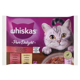 Whiskas alutas 4-pack Húsos Casser 4*85g