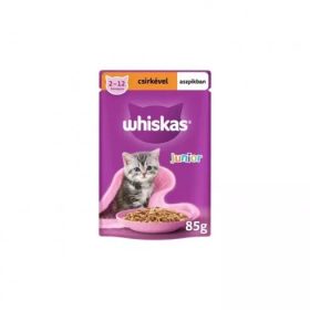 WHISKAS alutas csirke aszp JUNIOR 85g