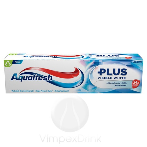 Aquafresh fogkrém 75ml Plus Visib. White